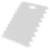Шпатель плиточника 180х135 мм зуб 4 6 8 10 мм DECOR