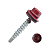 Саморез кровельный Daxmer 4,8*35 винно-красный RAL 3005 сверло №1