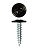Саморез ПШ Daxmer 4,2х19 черный RAL 9005